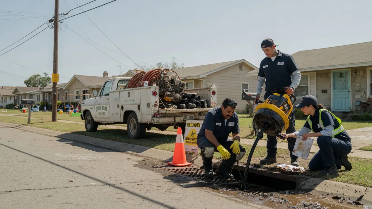 Drain Cleaning in Vanderpool, TX near me